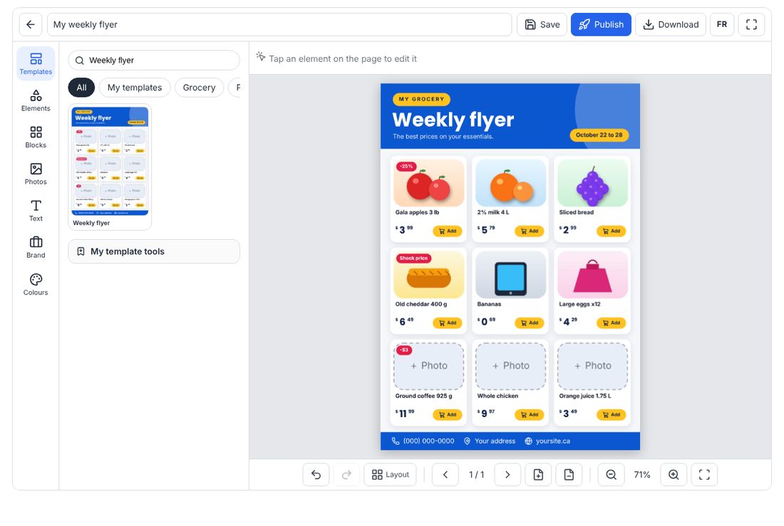 Editor overview